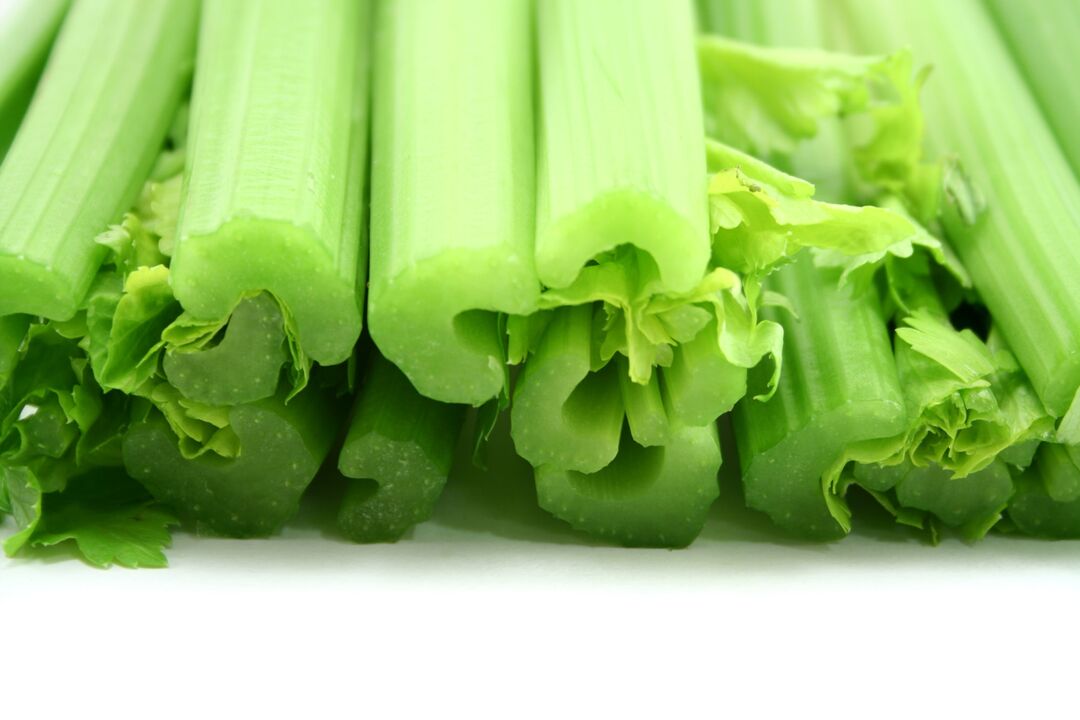 celery for the treatment of breast osteochondrosis