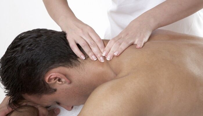 massage for osteochondrosis of the spine