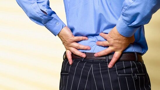 Symptoms and manifestations of lumbar osteochondrosis