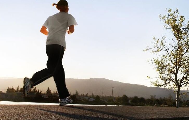 running for osteoarthritis of the hip joint