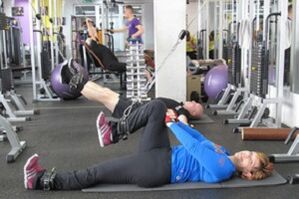 Physiotherapy for knee osteoarthritis.