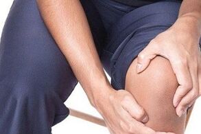 self-massage of the knee joint for osteoarthritis